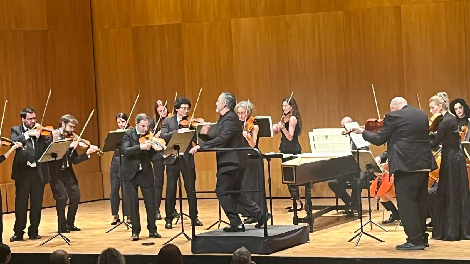 Concierto de la Orquesta Reino de Aragón en el Palacio de Congresos de Huesca. Foto Mercedes Manterola
