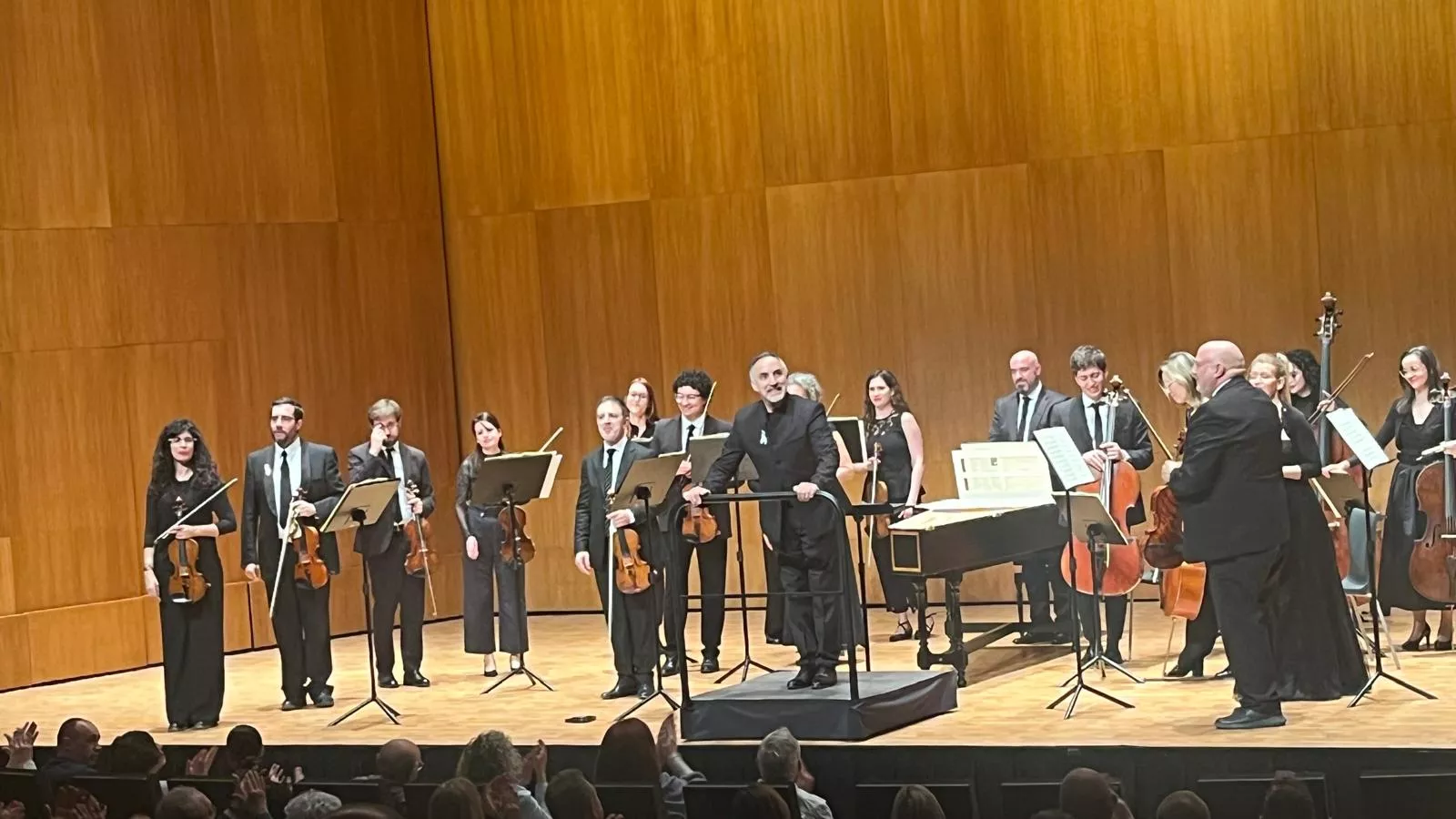 Concierto de la Orquesta Reino de Aragón en el Palacio de Congresos de Huesca. Foto Mercedes Manterola
