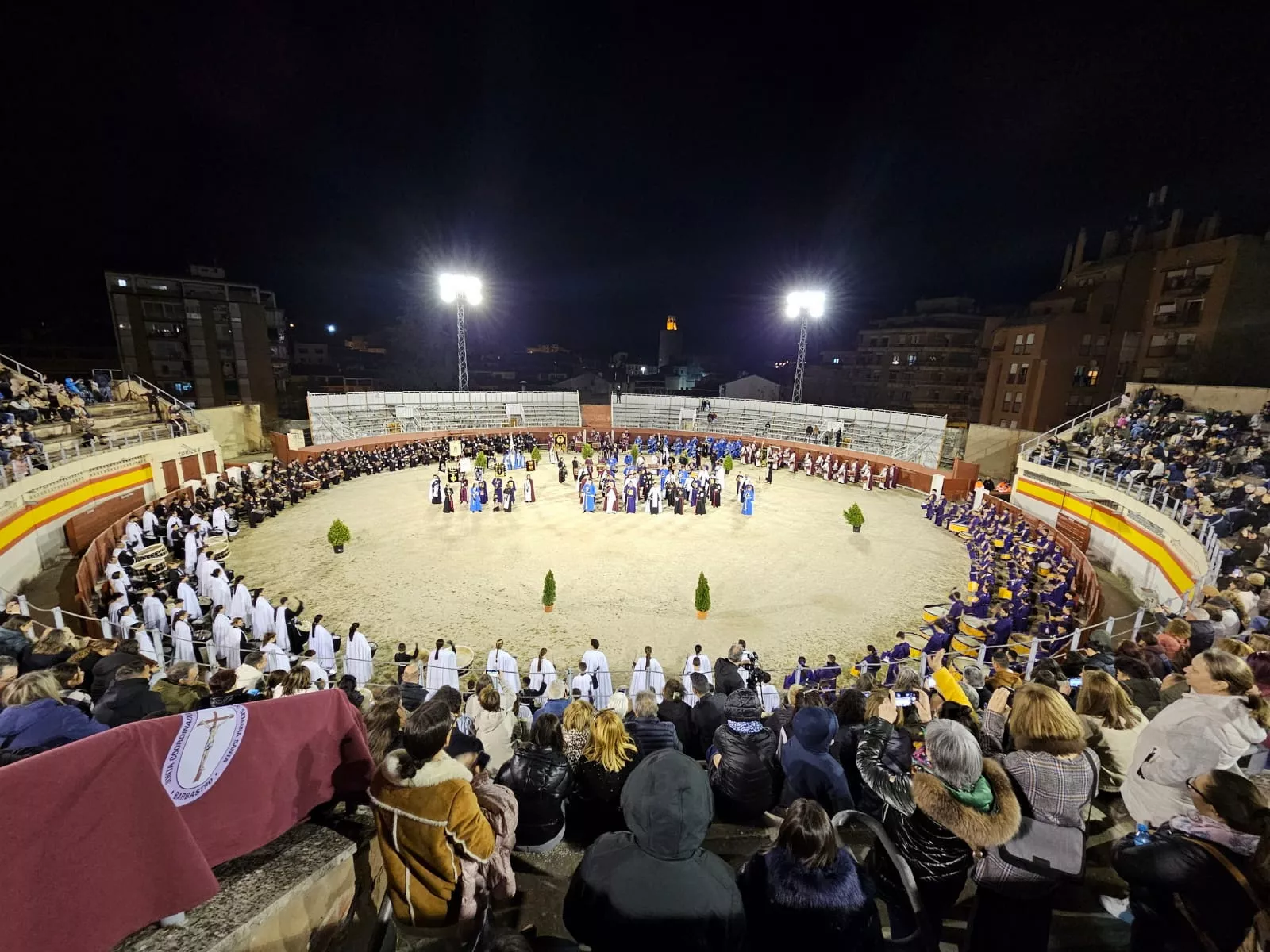 Pregón de la Semana Santa de Barbastro por Irene Pozo. Foto José Luis Villar (Junta de Cofradías)