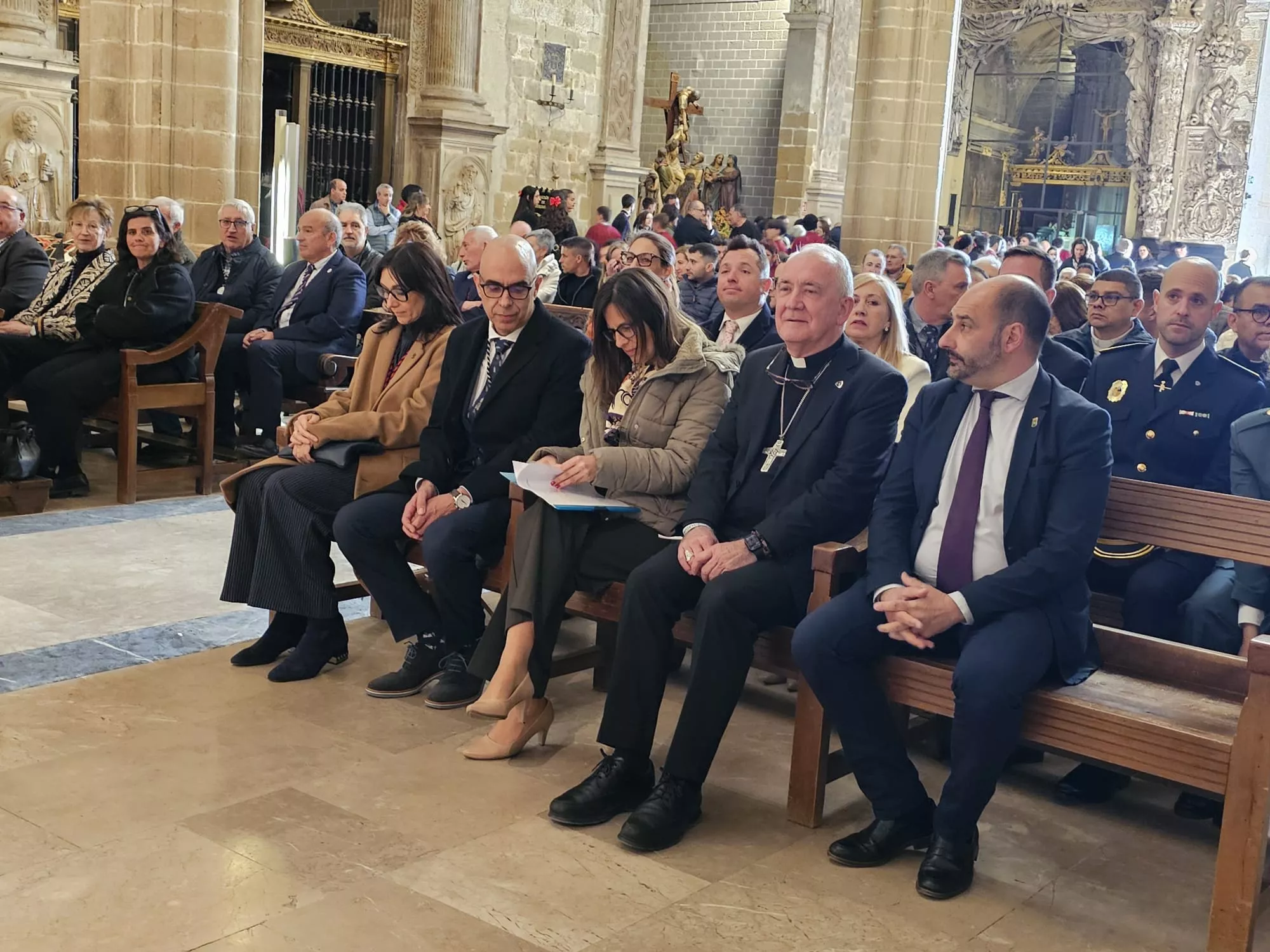 Pregón de la Semana Santa de Barbastro por Irene Pozo. Foto José Luis Villar (Junta de Cofradías)