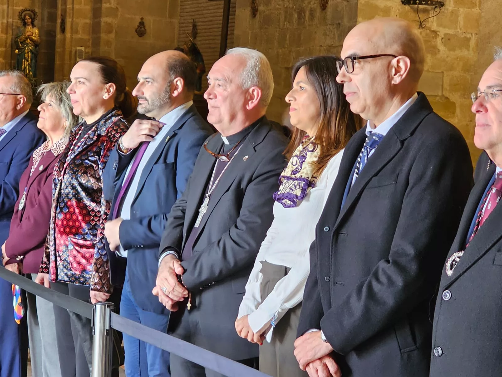 Pregón de la Semana Santa de Barbastro por Irene Pozo. Foto José Luis Villar (Junta de Cofradías)