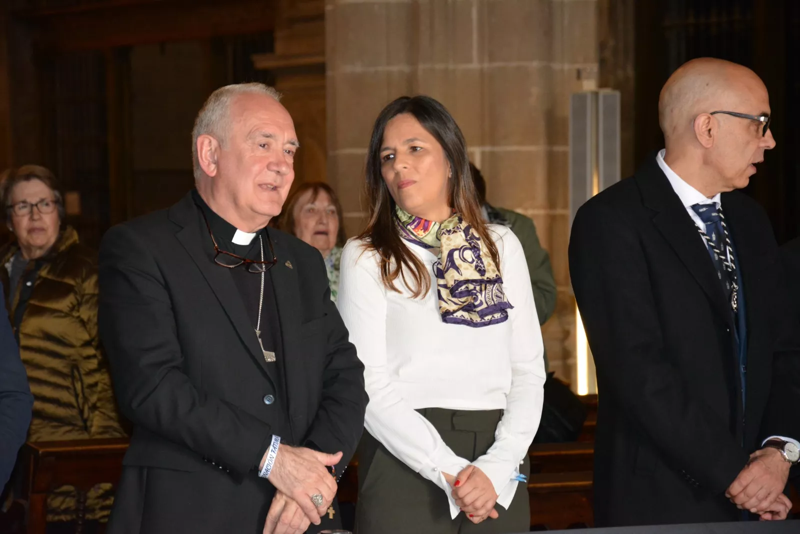 Pregón de la Semana Santa de Barbastro por Irene Pozo. Foto Ascen Lardiés