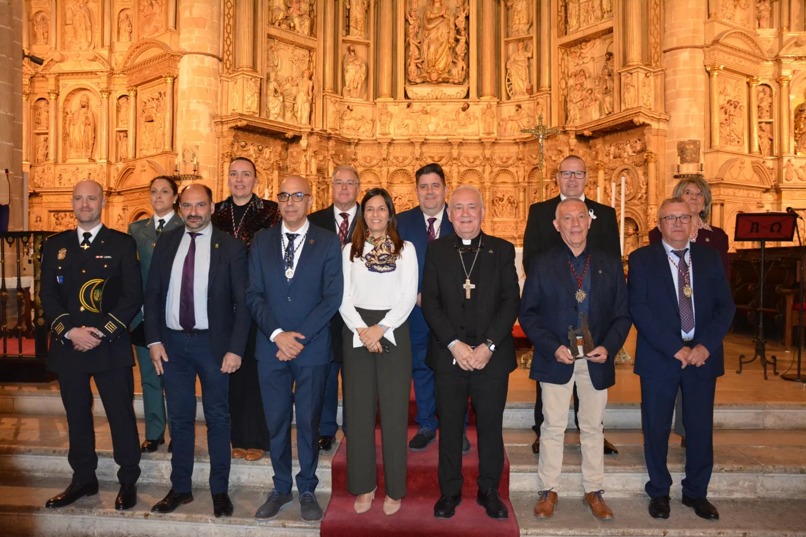 Pregón de la Semana Santa de Barbastro por Irene Pozo. Foto Ascen Lardiés