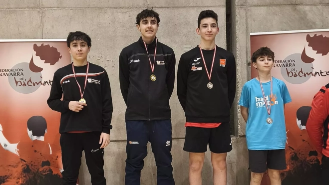 Dani Coronas y Pablo Ara, campeones de dobles Sub-17 en Estella.