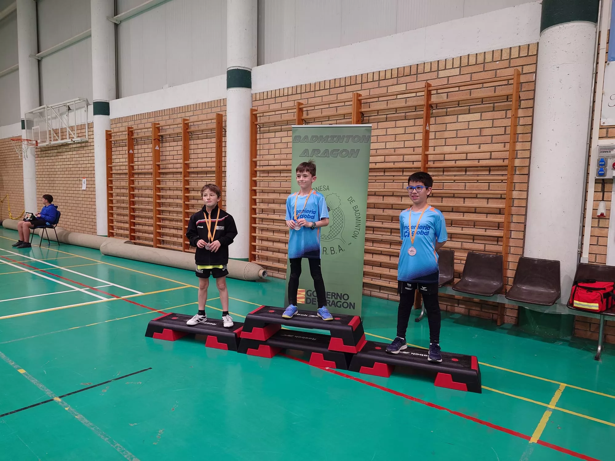 Jornada final del Campeonato Provincial Escolar de bádminton