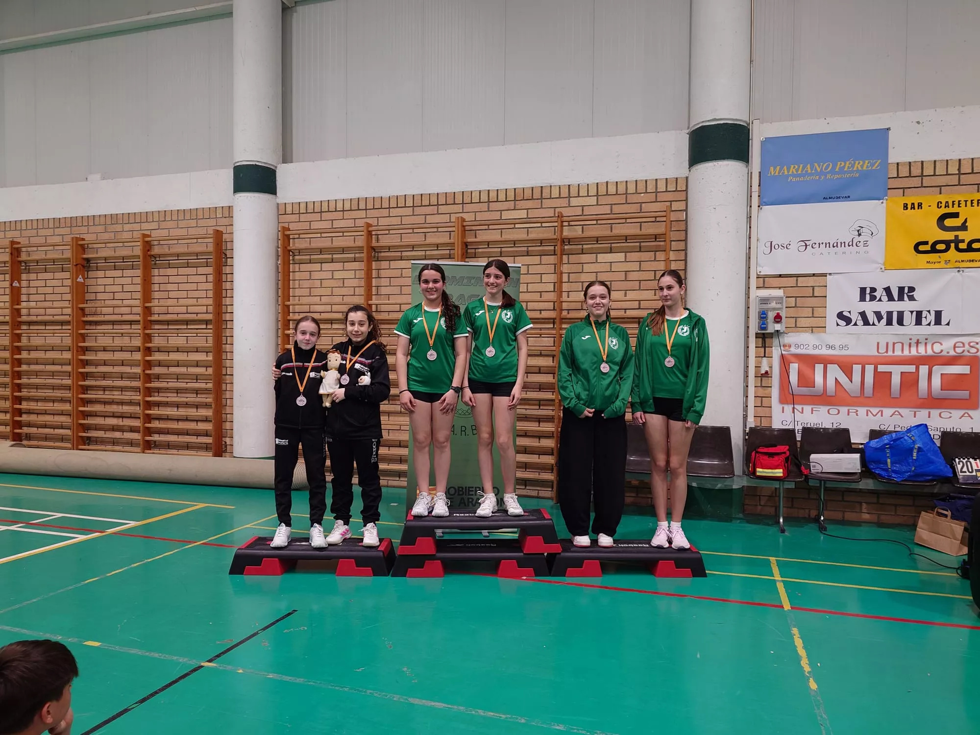 Jornada final del Campeonato Provincial Escolar de bádminton