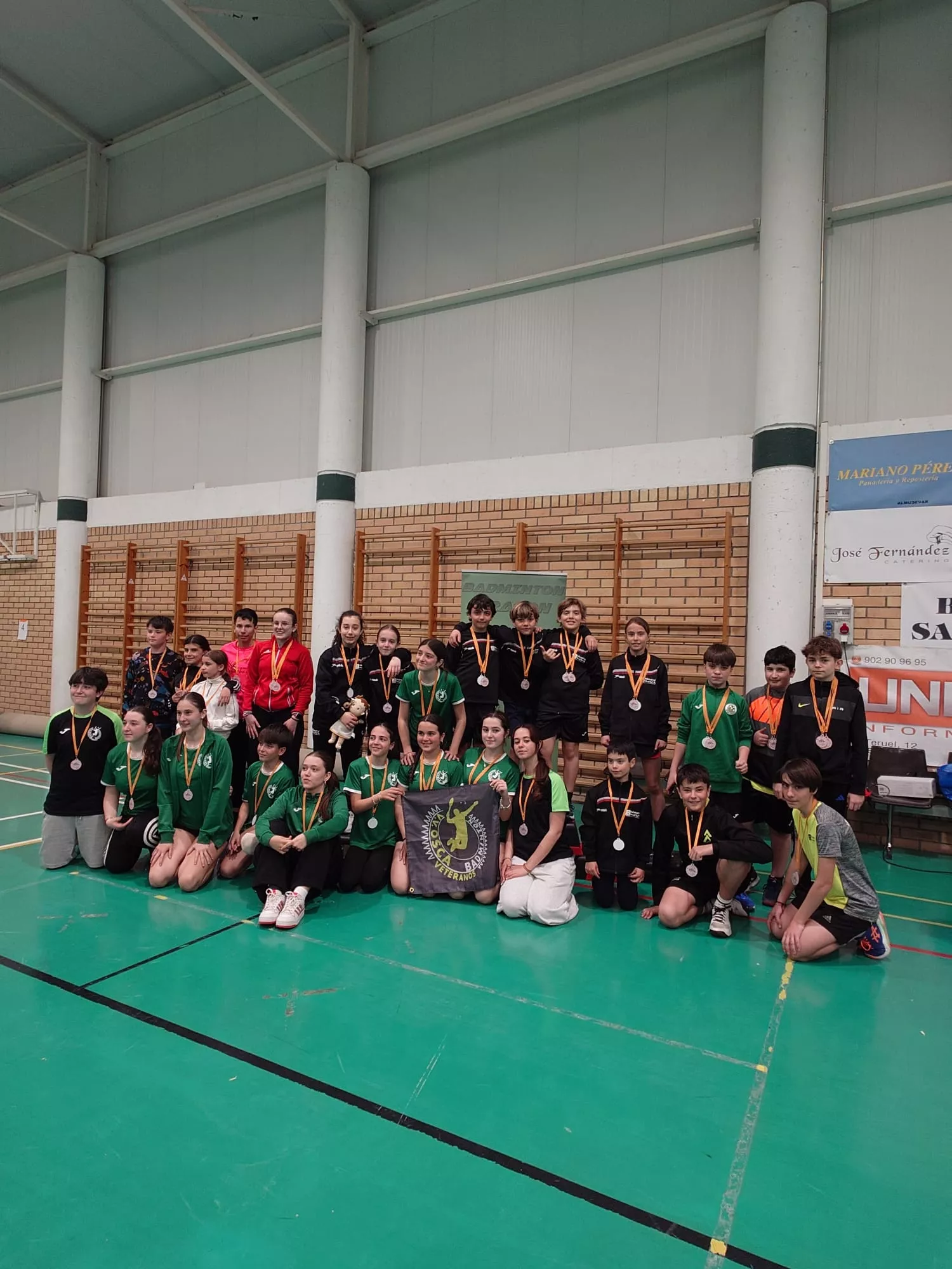 Jornada final del Campeonato Provincial Escolar de bádminton