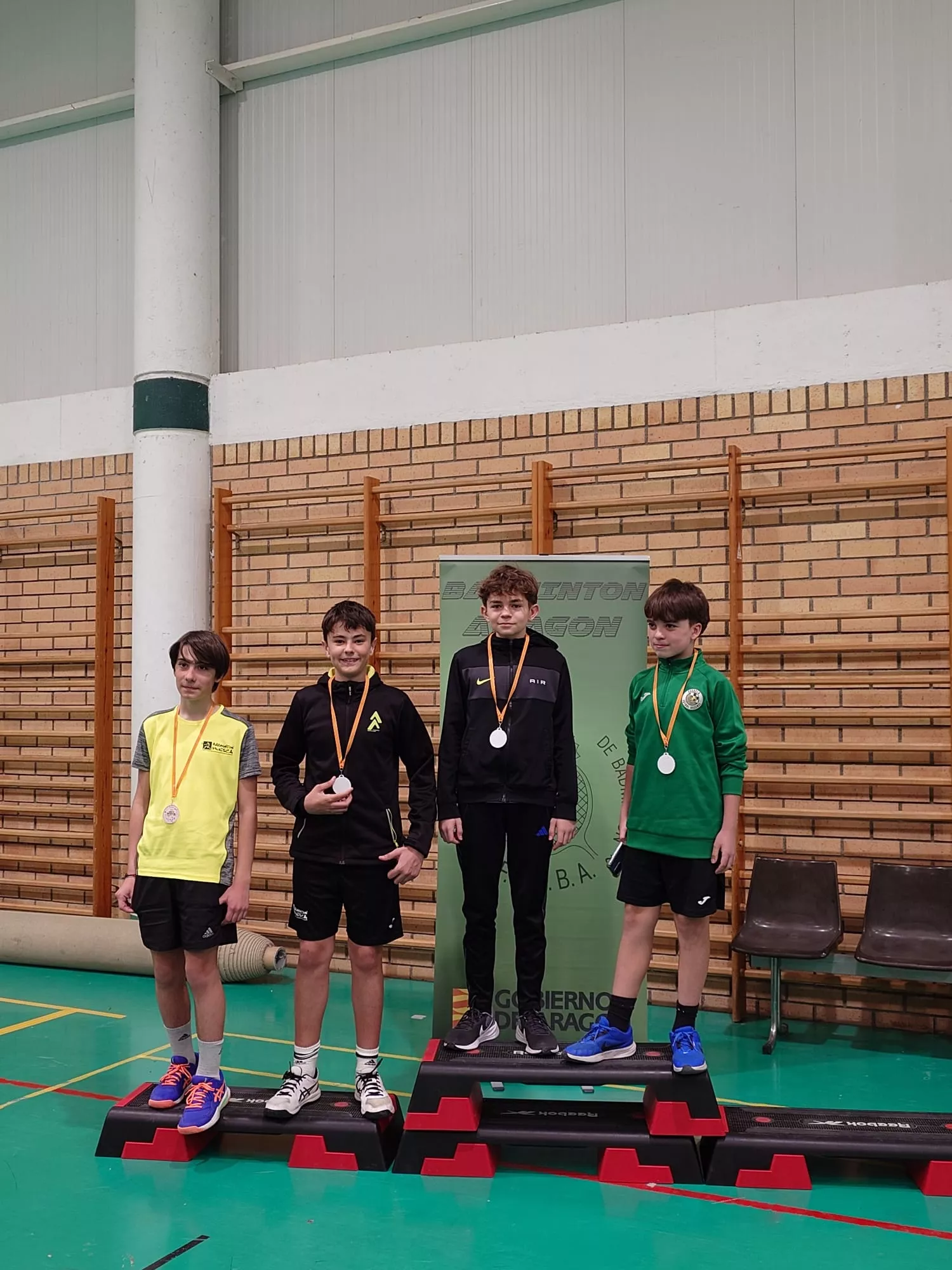 Jornada final del Campeonato Provincial Escolar de bádminton