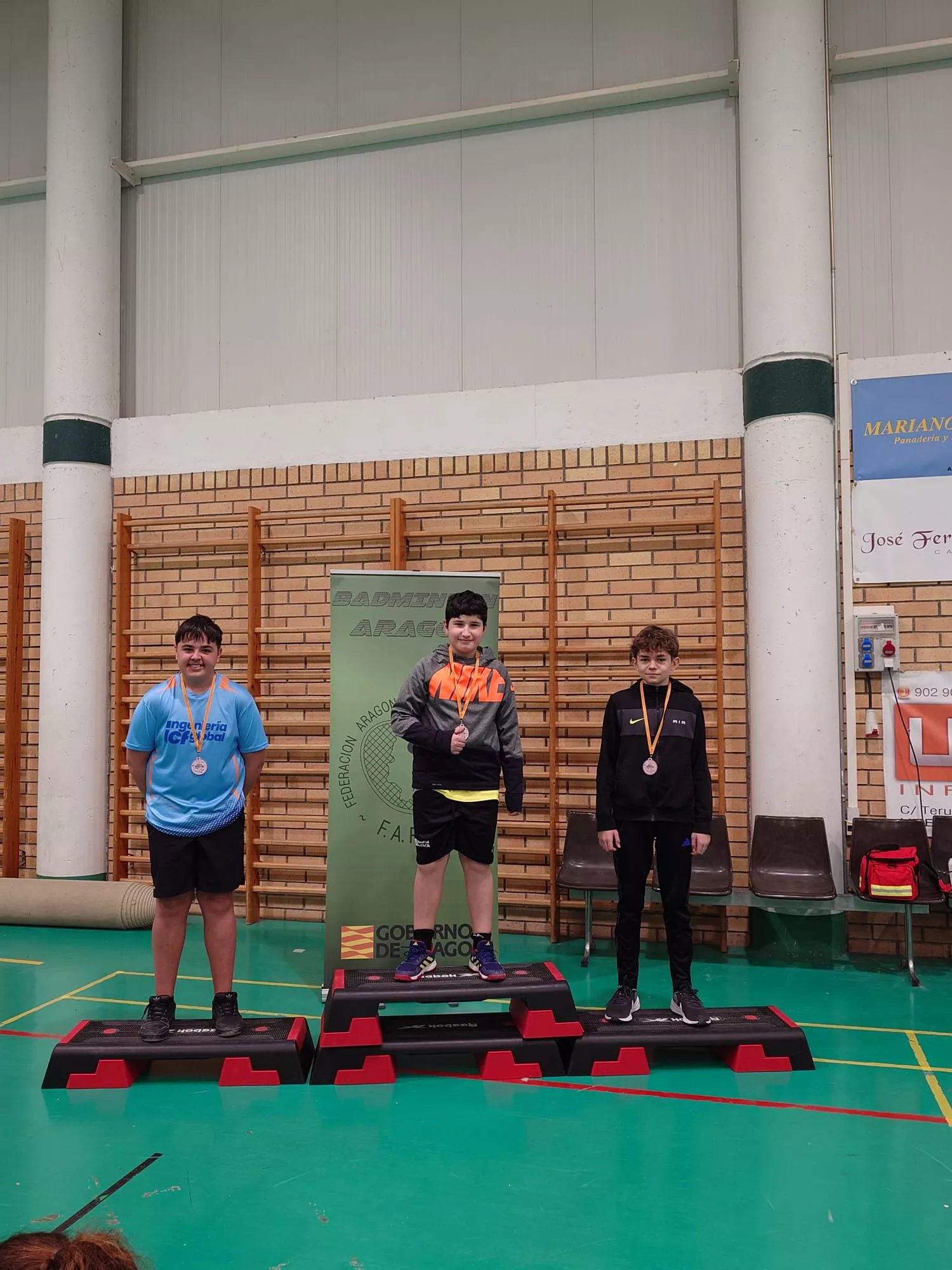 Jornada final del Campeonato Provincial Escolar de bádminton