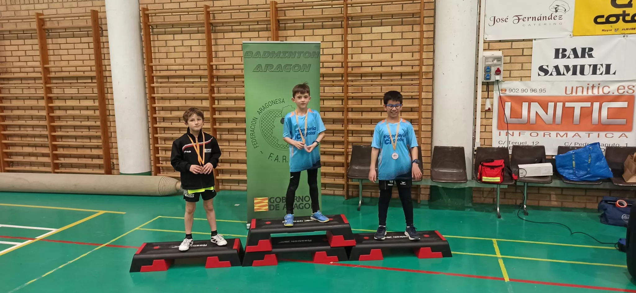 Jornada final del Campeonato Provincial Escolar de bádminton
