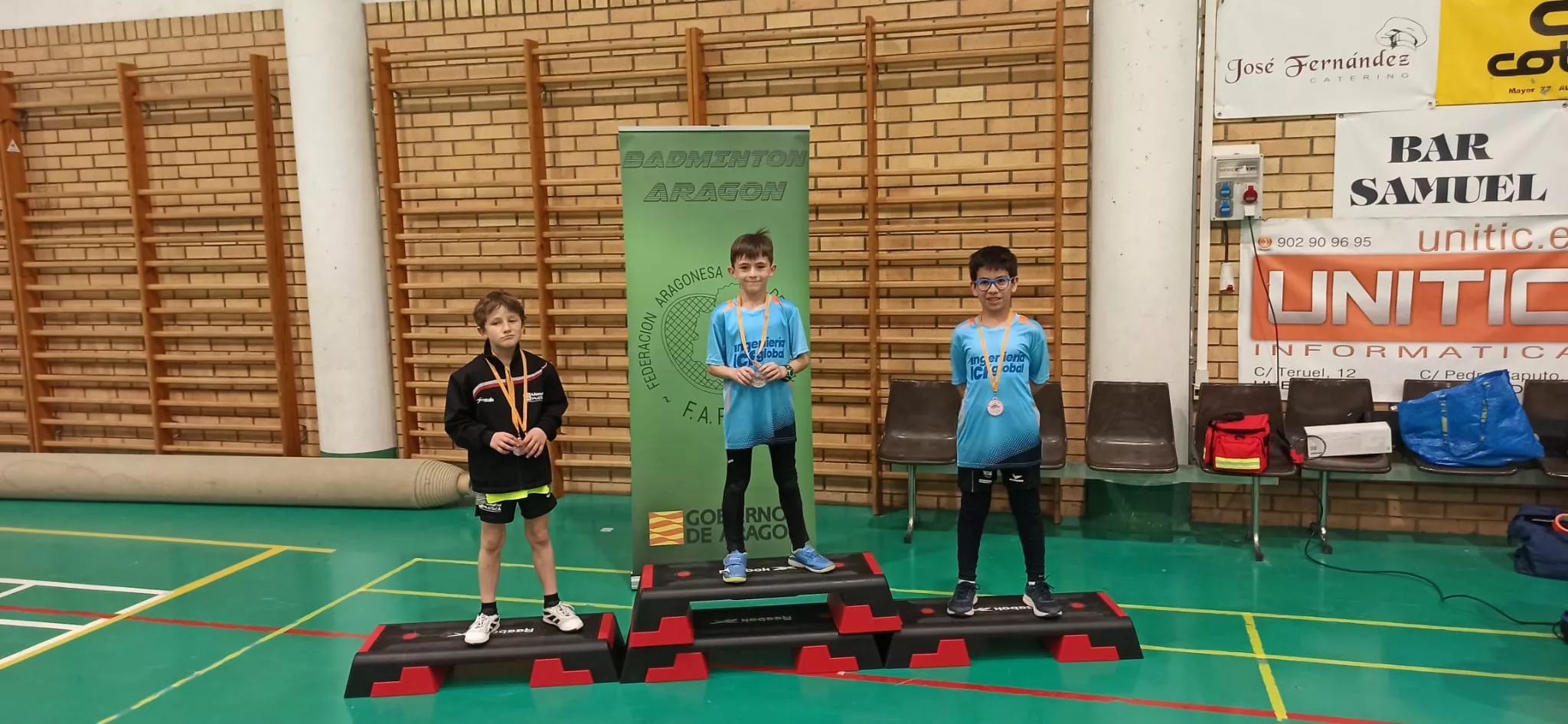 Jornada final del Campeonato Provincial Escolar de bádminton