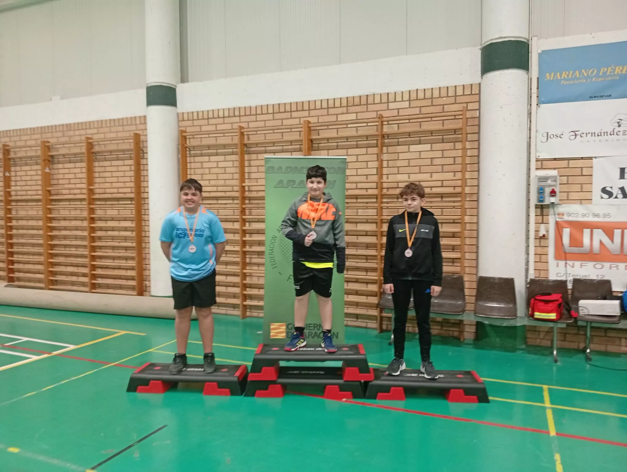 Jornada final del Campeonato Provincial Escolar de bádminton