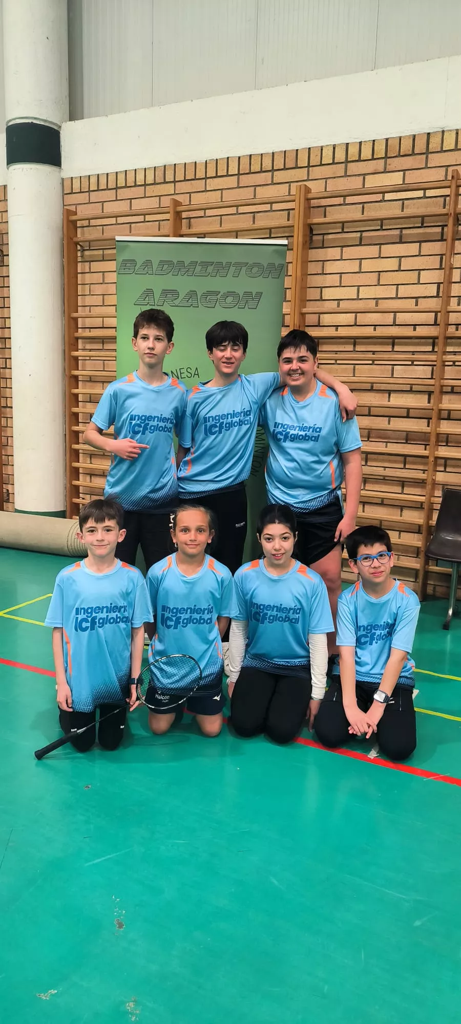 Jornada final del Campeonato Provincial Escolar de bádminton