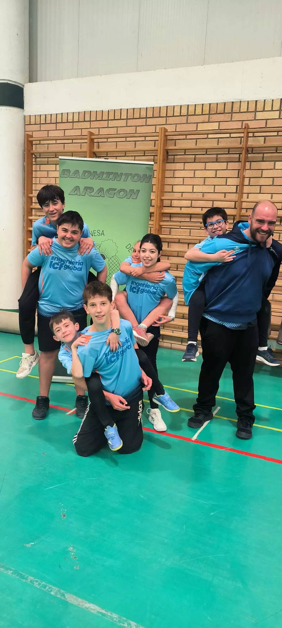 Jornada final del Campeonato Provincial Escolar de bádminton