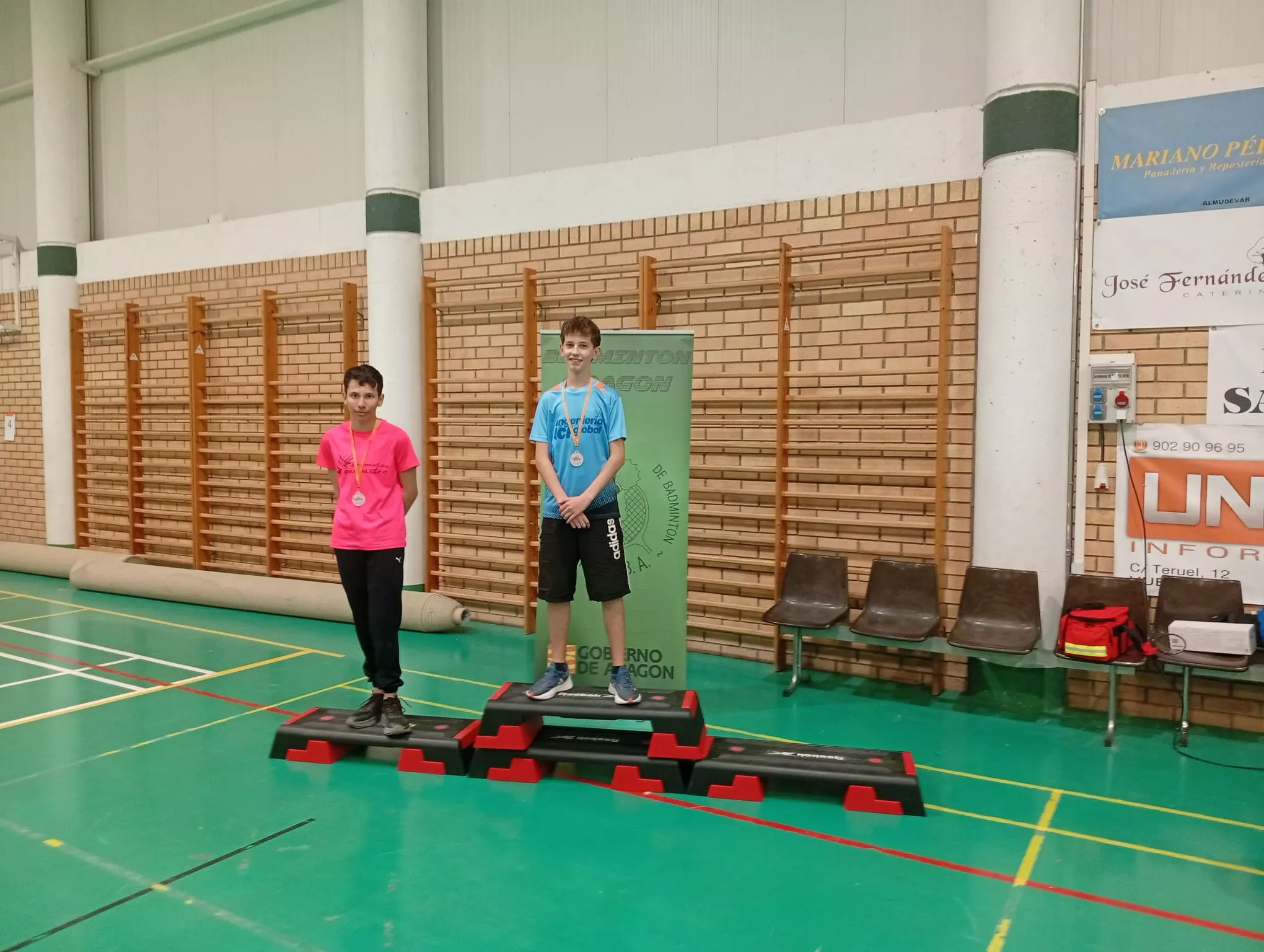 Jornada final del Campeonato Provincial Escolar de bádminton