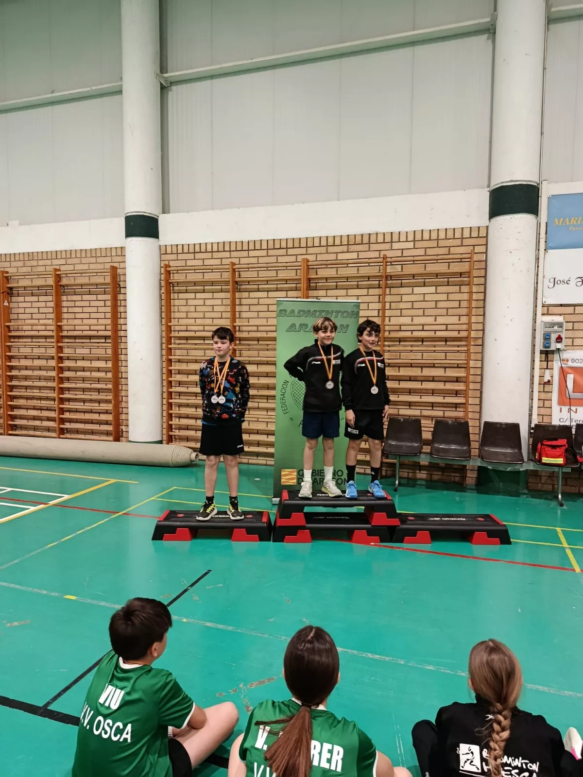 Jornada final del Campeonato Provincial Escolar de bádminton