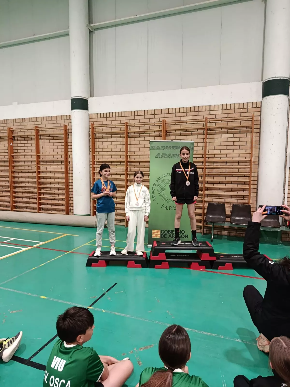 Jornada final del Campeonato Provincial Escolar de bádminton