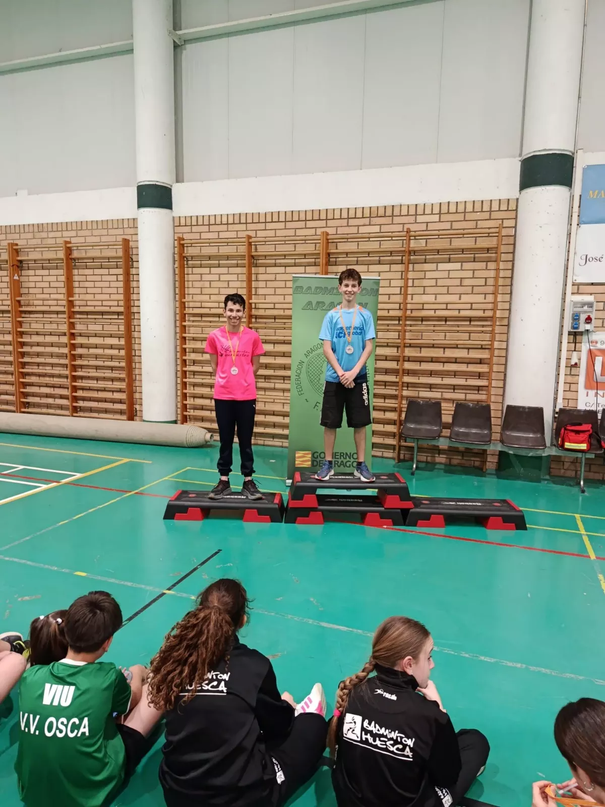 Jornada final del Campeonato Provincial Escolar de bádminton