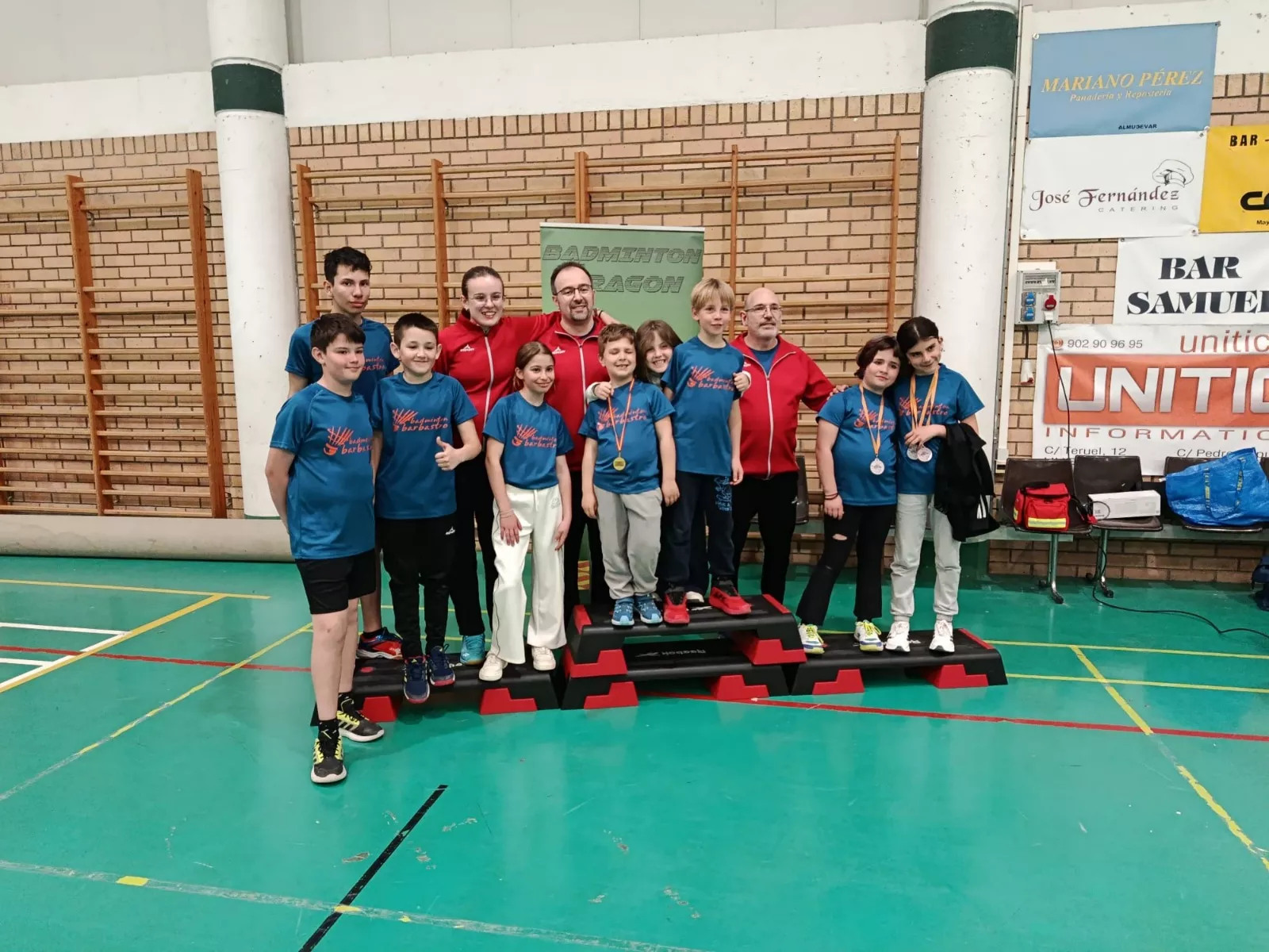 Jornada final del Campeonato Provincial Escolar de bádminton