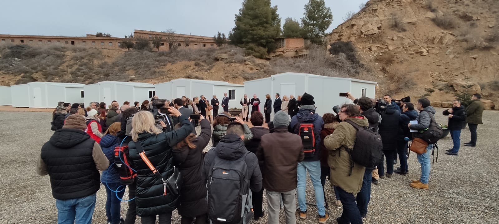 Imágenes de la visita de la reina Sofía a Fraga. Foto Ayuntamiento de Fraga
