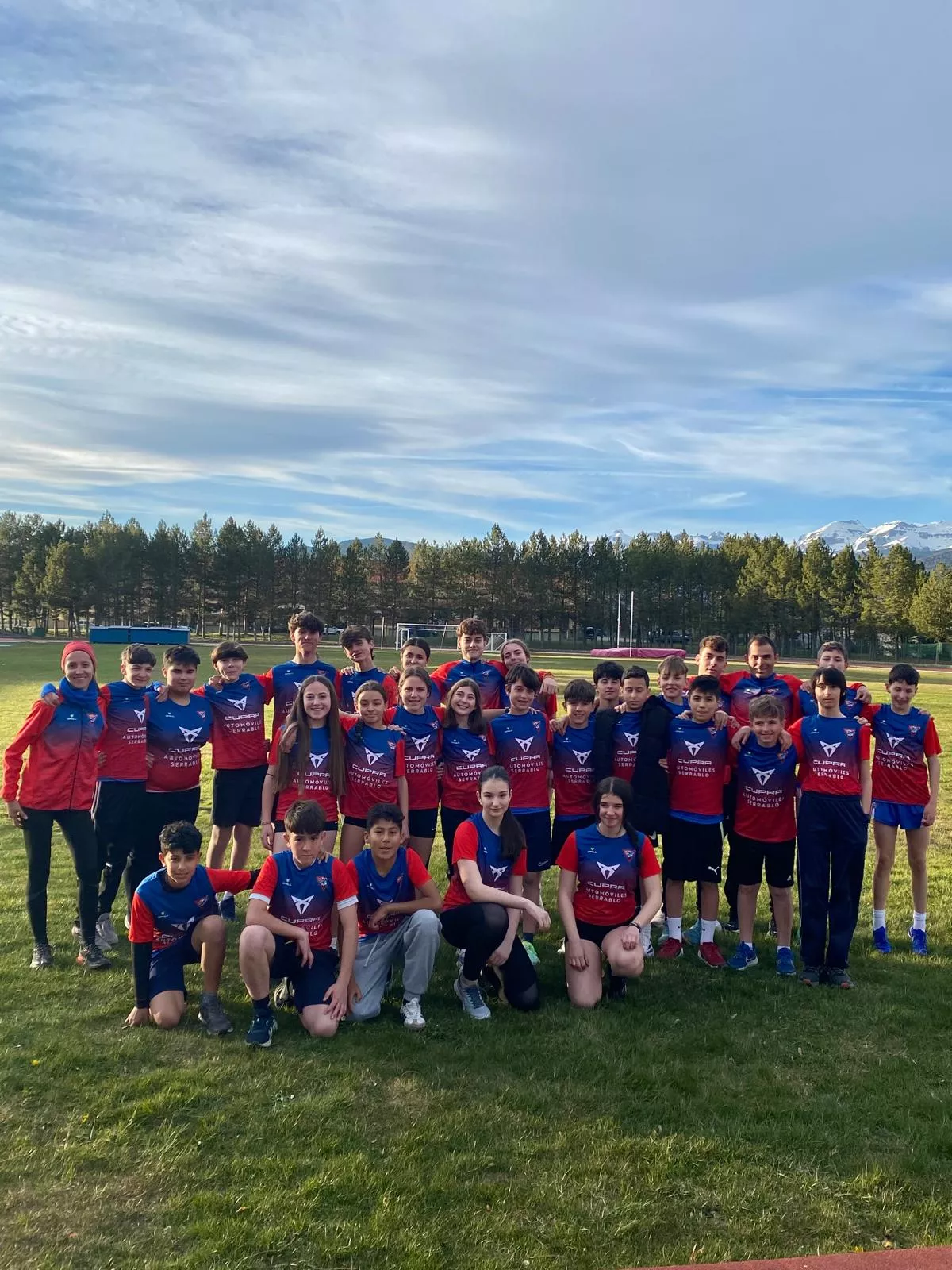 Fases previas de atletismo Sub-14 y Sub-16 en Sabiñánigo y Barbastro