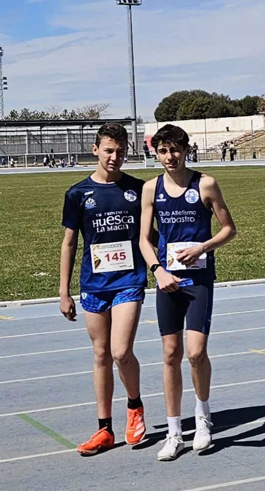 Fases previas de atletismo Sub-14 y Sub-16 en Sabiñánigo y Barbastro