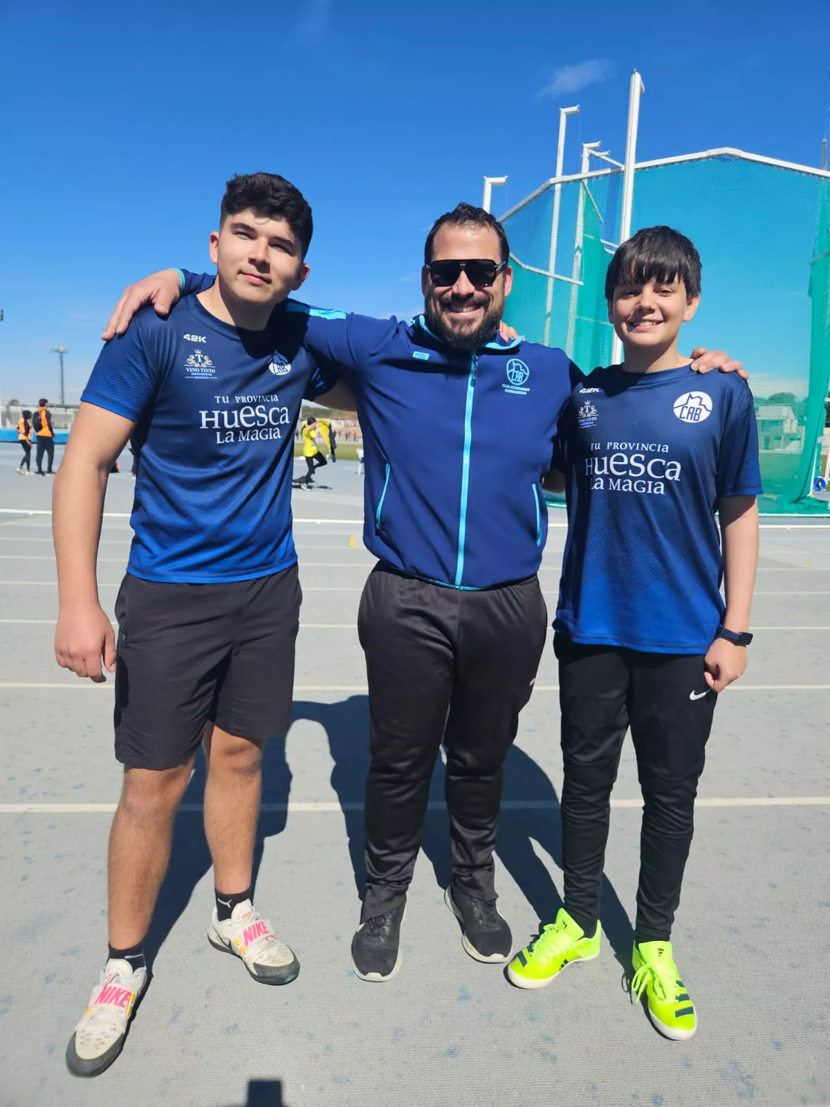 Fases previas de atletismo Sub-14 y Sub-16 en Sabiñánigo y Barbastro