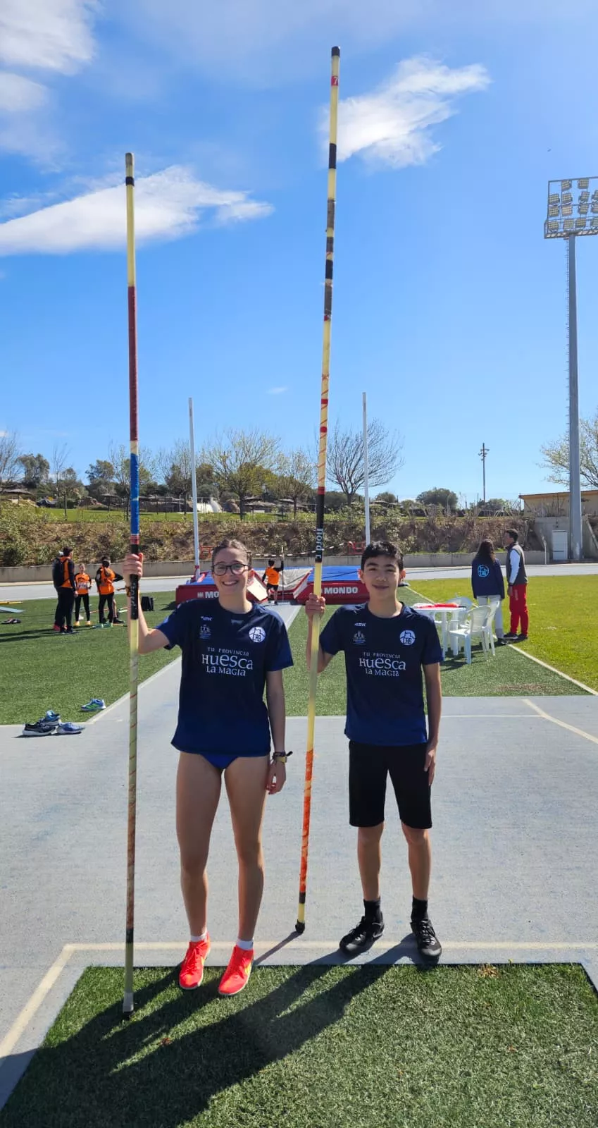 Fases previas de atletismo Sub-14 y Sub-16 en Sabiñánigo y Barbastro
