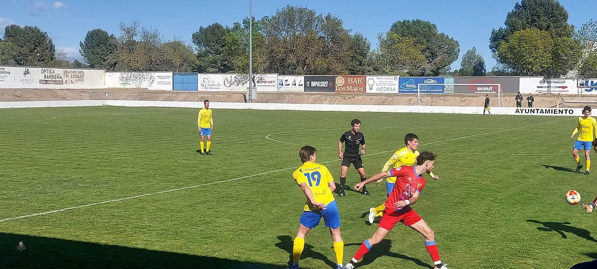 Triunfo cómodo del Almudévar en casa (3-0)