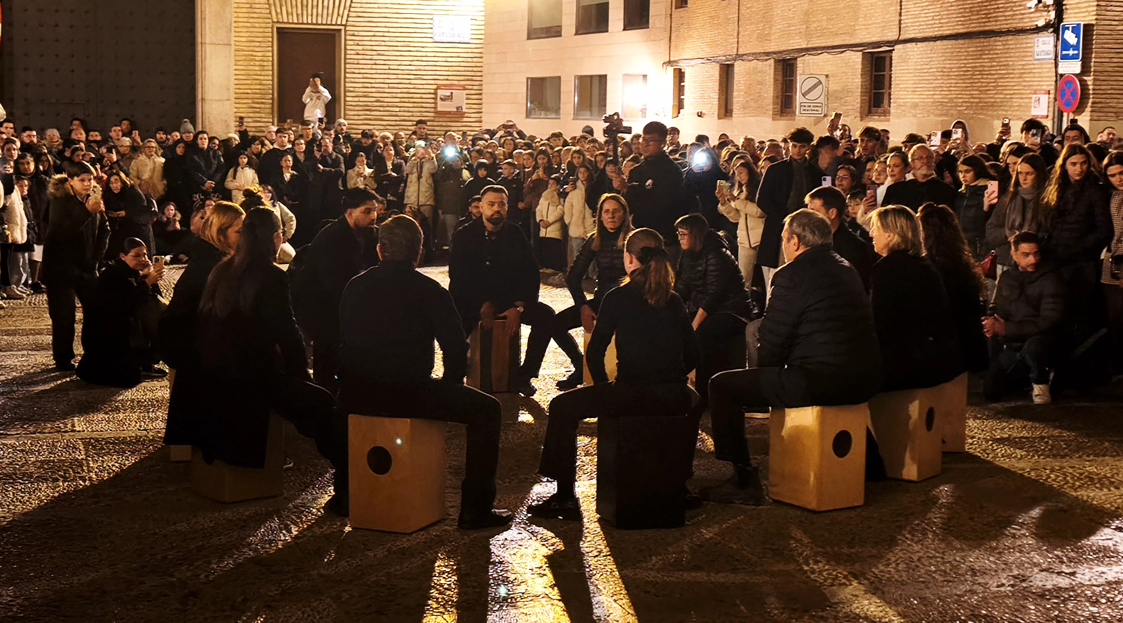 Procesión del Santo Cristo de los Gitanos de Huesca. Foto María José Sampietro