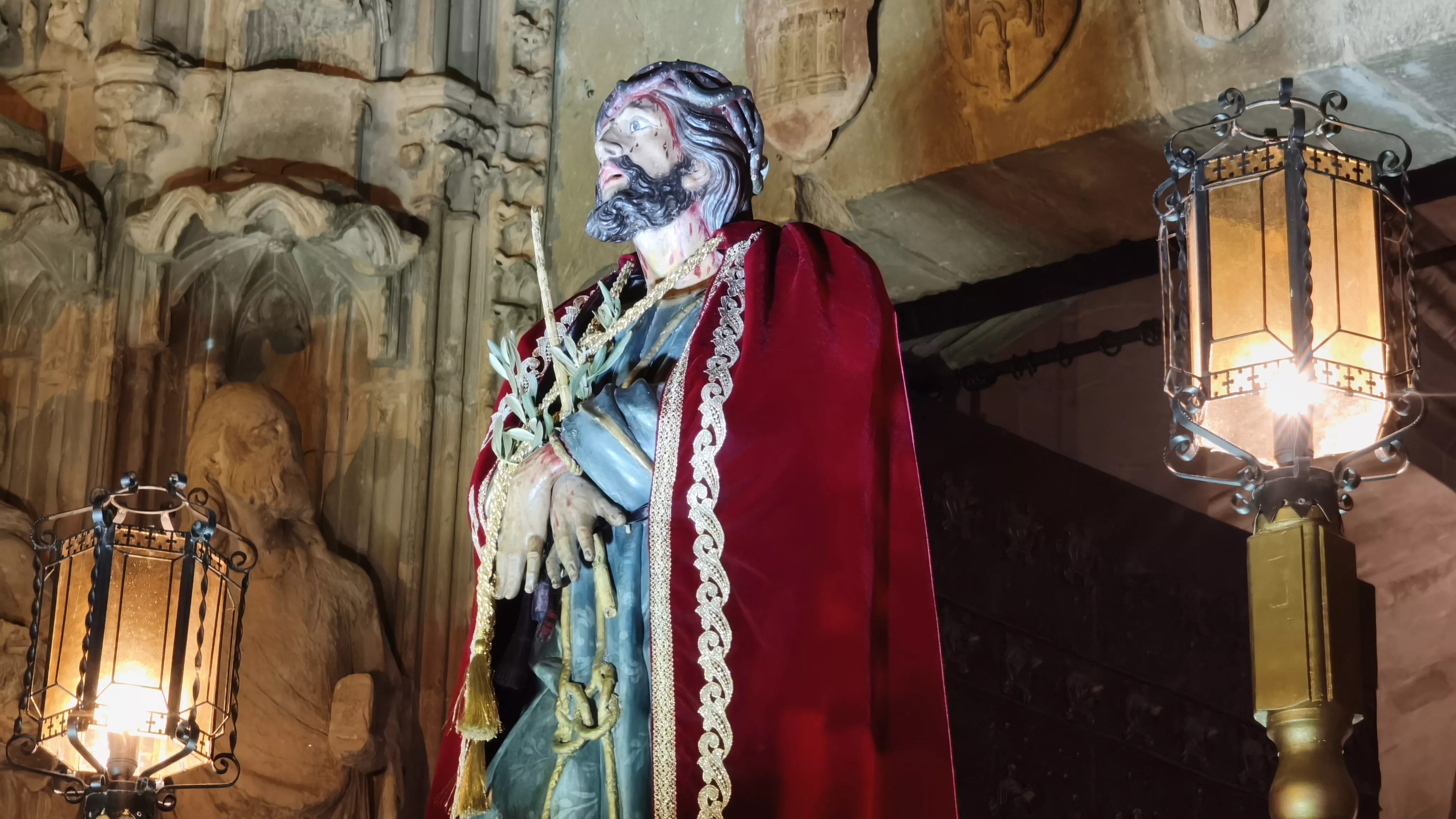 Procesión del Santo Cristo de los Gitanos de Huesca. Foto María José Sampietro