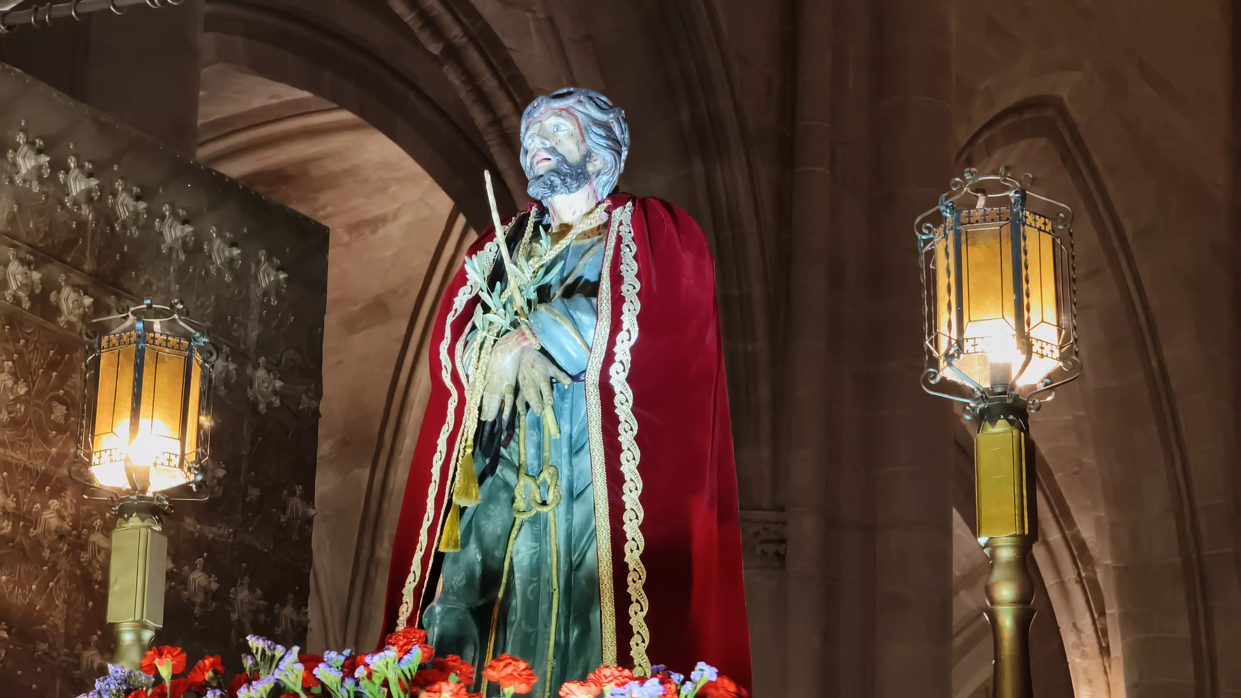 Procesión del Santo Cristo de los Gitanos de Huesca. Foto María José Sampietro