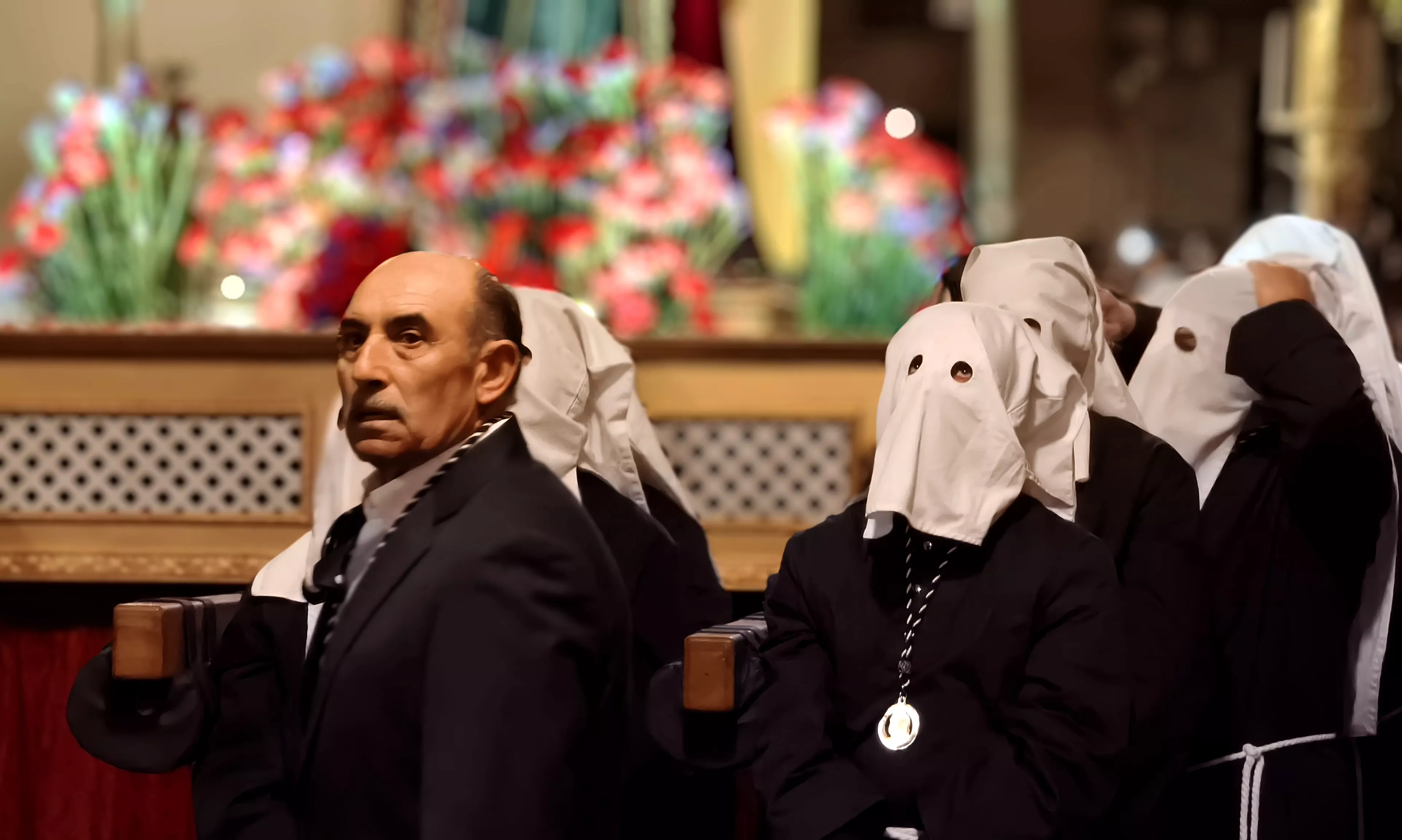 Procesión del Santo Cristo de los Gitanos de Huesca. Foto María José Sampietro