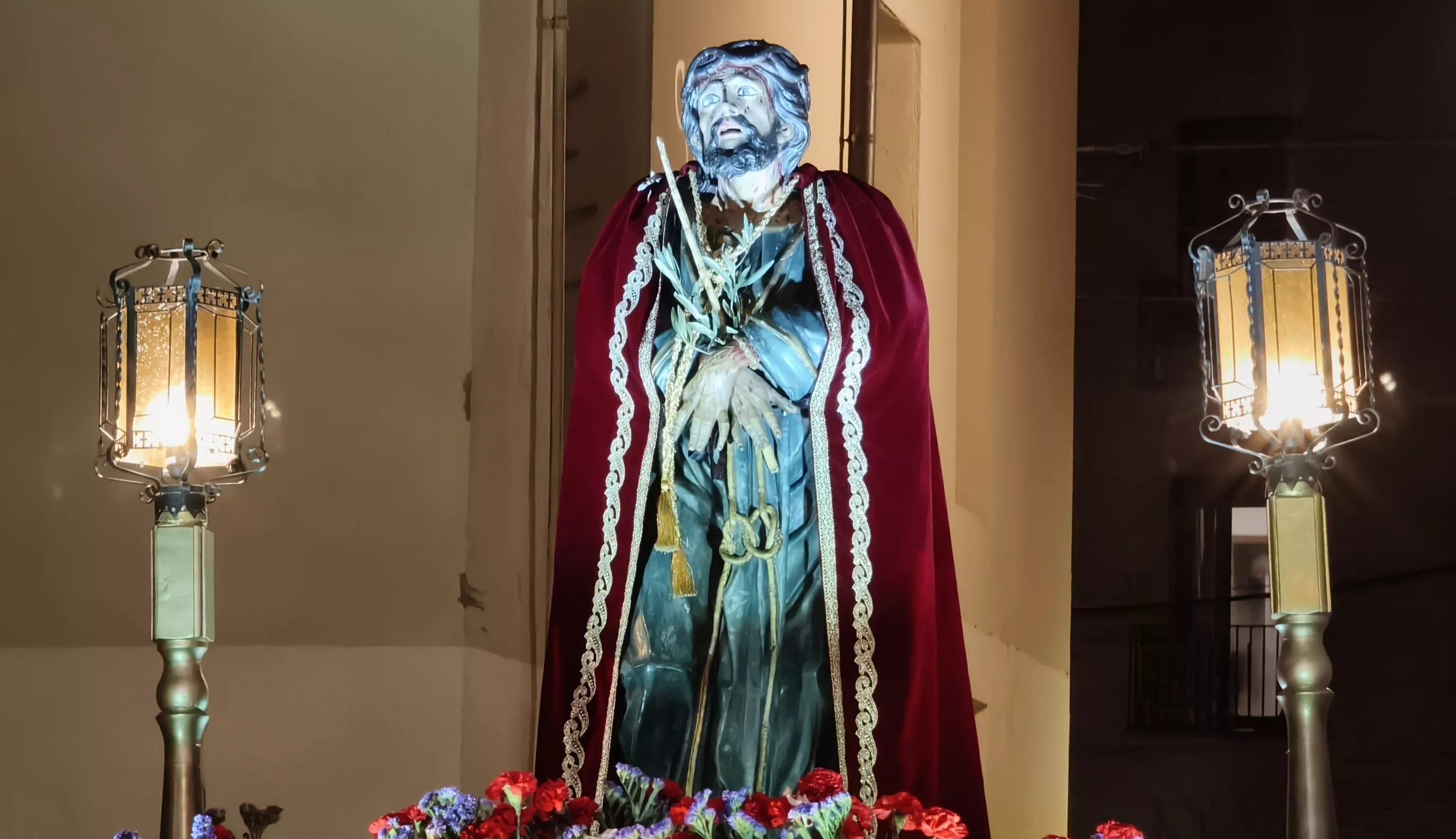 Procesión del Santo Cristo de los Gitanos de Huesca. Foto María José Sampietro
