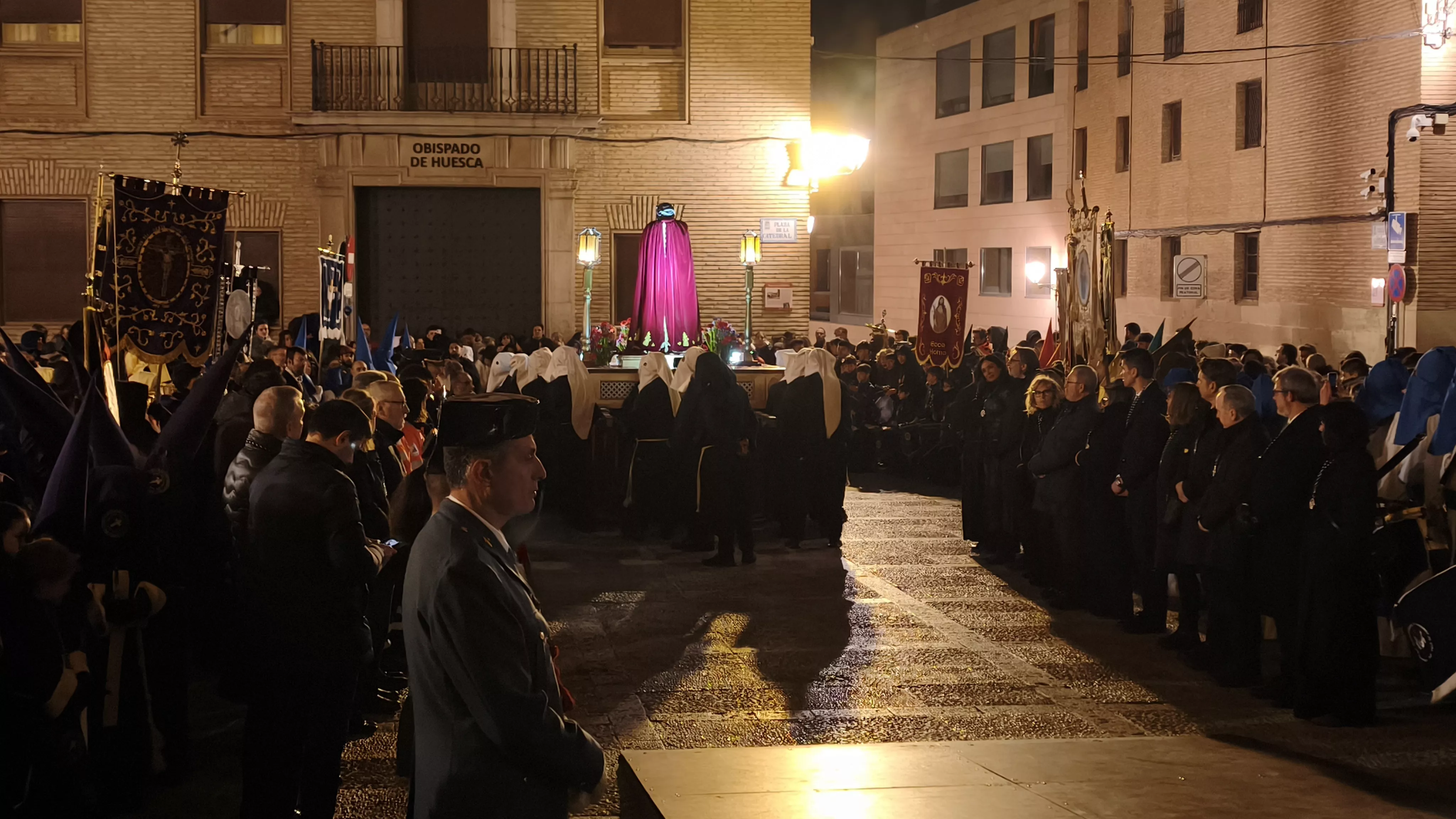 Procesión del Santo Cristo de los Gitanos de Huesca. Foto María José Sampietro