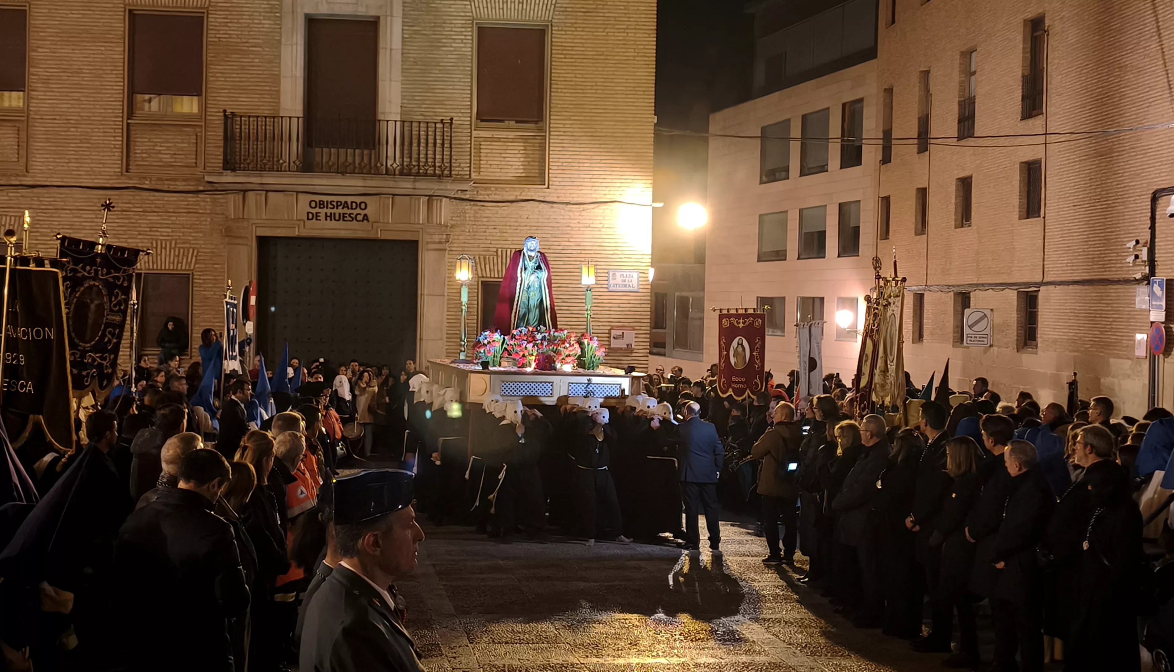 Procesión del Santo Cristo de los Gitanos de Huesca. Foto María José Sampietro