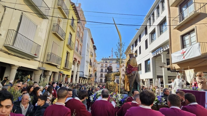 Procesión de Domingo de Ramos en Barbastro Procesión de Domingo de Ramos en Barbastro