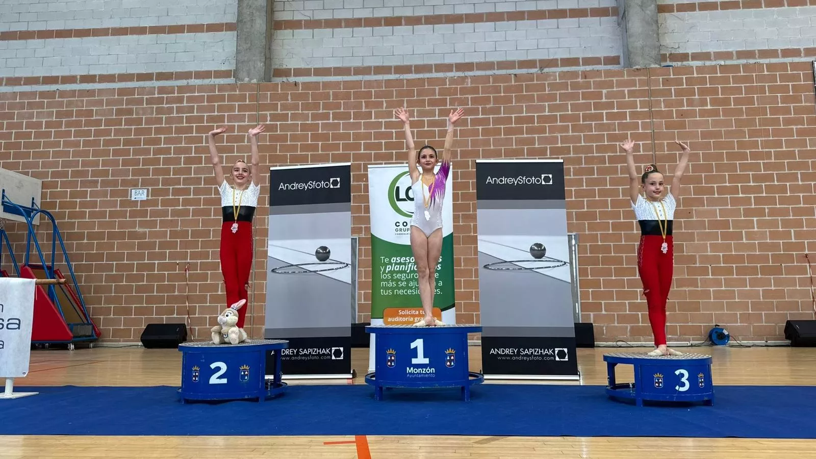 Club 90 Huesca, podios