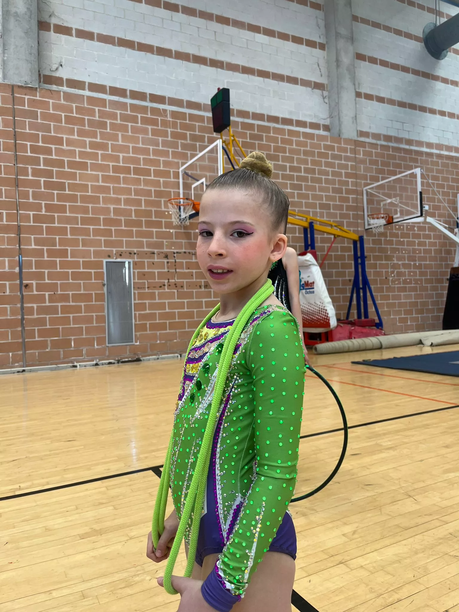 Club 2000 Barbastro, gimnastas y podios 