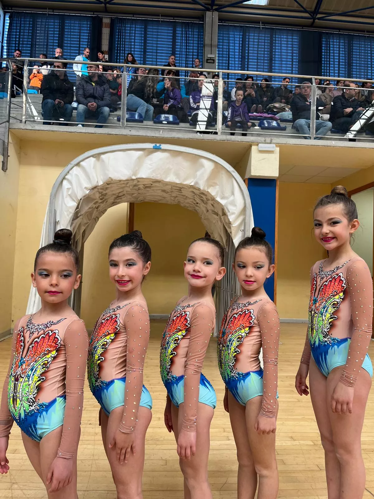 Club 2000 Barbastro, gimnastas y podios 