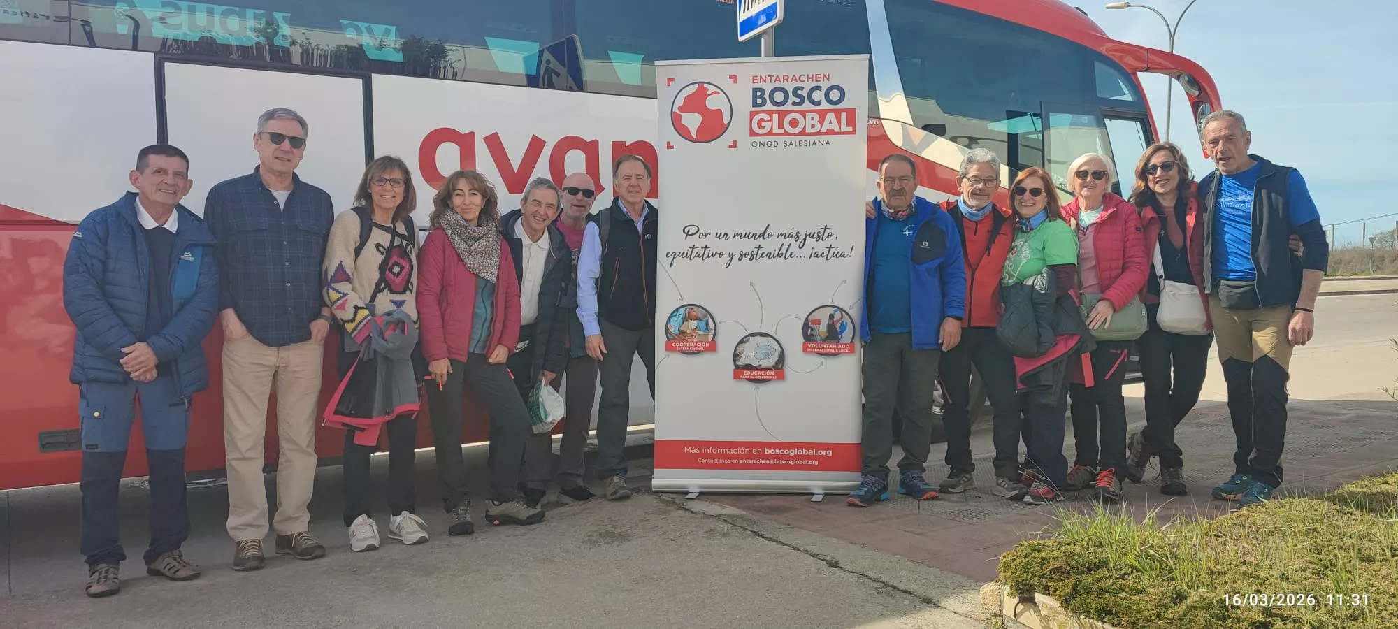 16 expedicionarios a Etiopía en un viaje solidario de Entarachen Bosco Global. Fotos Antonio Rico