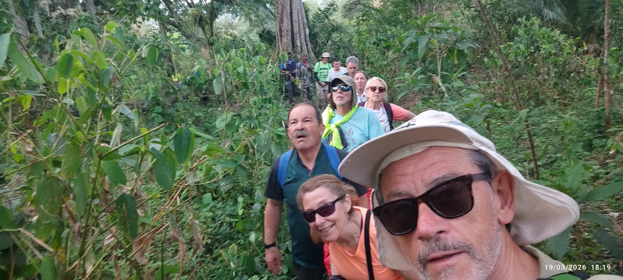 16 expedicionarios a Etiopía en un viaje solidario de Entarachen Bosco Global. Fotos Antonio Rico