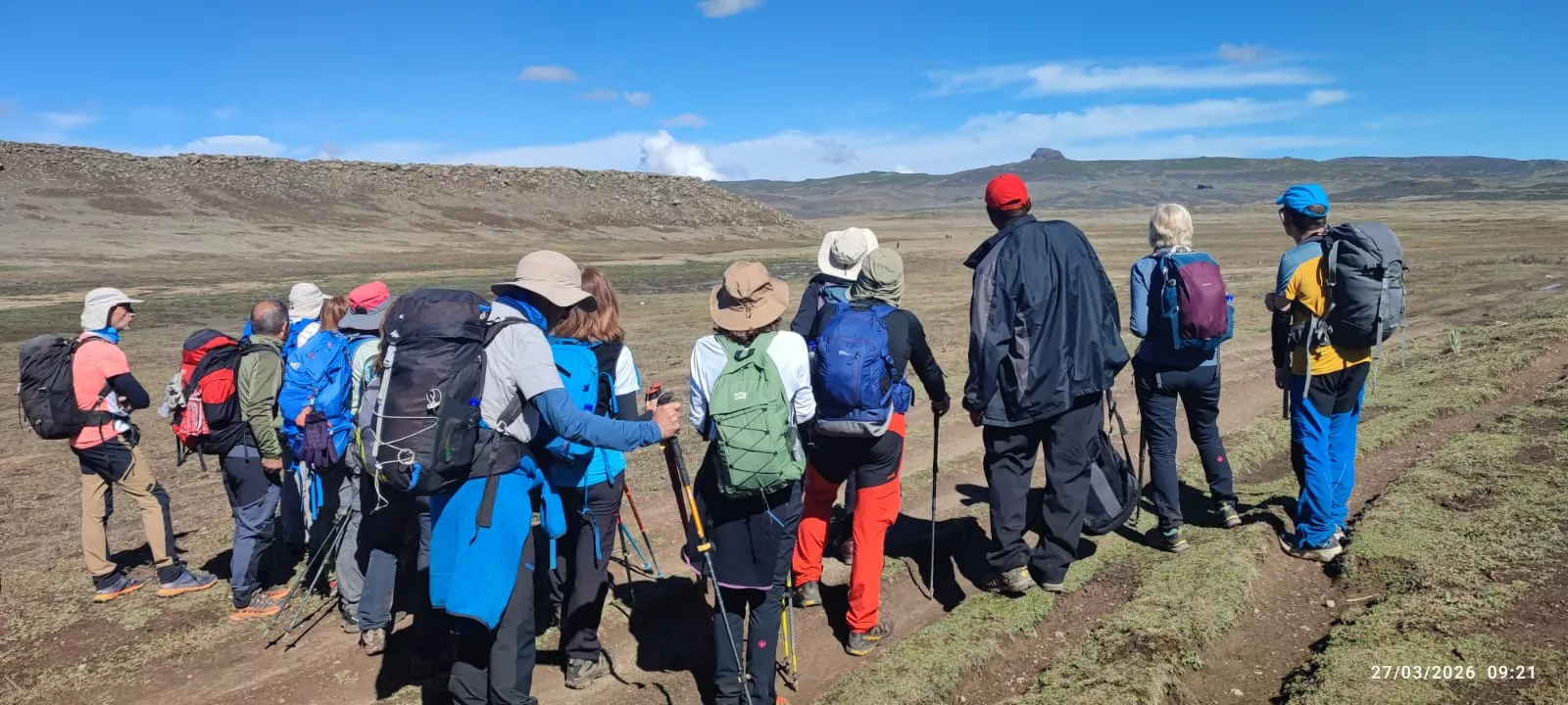 16 expedicionarios a Etiopía en un viaje solidario de Entarachen Bosco Global. Fotos Antonio Rico