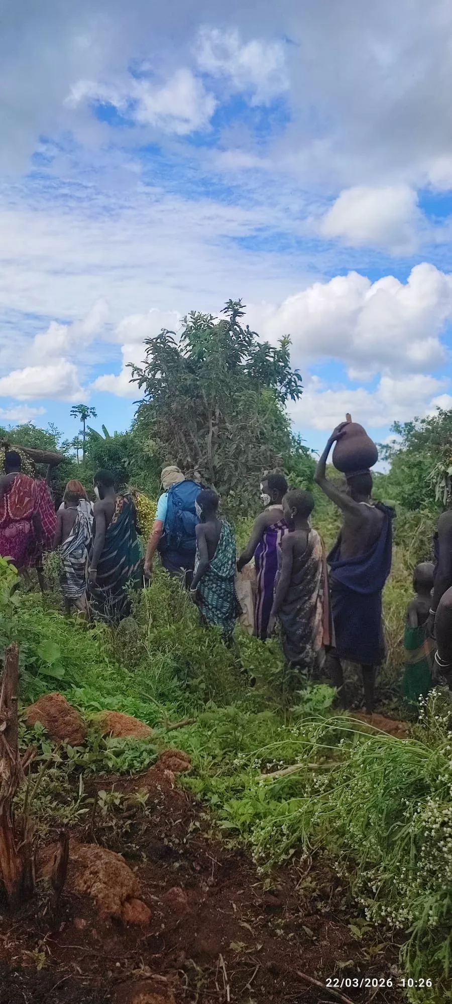 16 expedicionarios a Etiopía en un viaje solidario de Entarachen Bosco Global. Fotos Antonio Rico