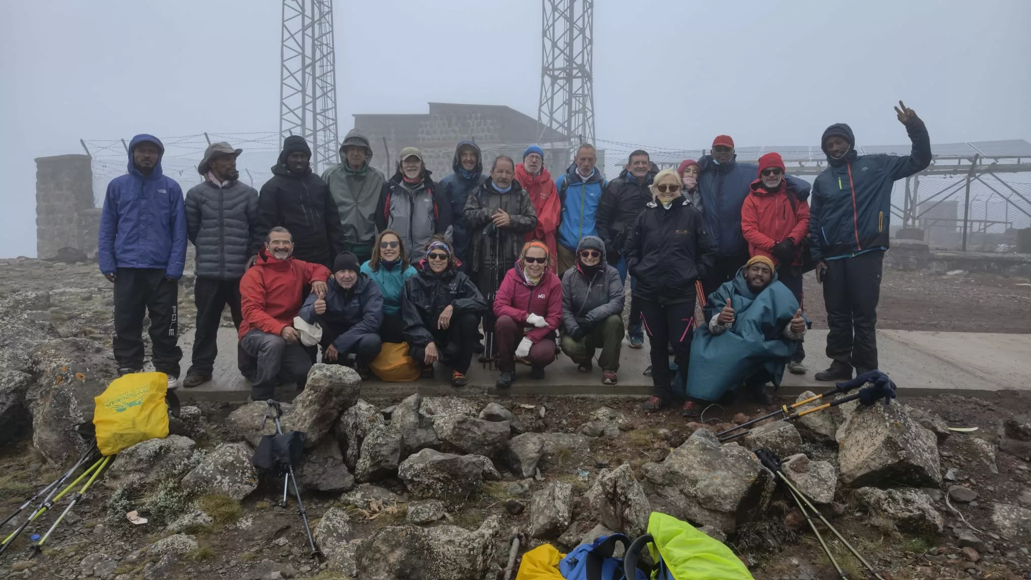 16 expedicionarios a Etiopía en un viaje solidario de Entarachen Bosco Global. Fotos Antonio Rico