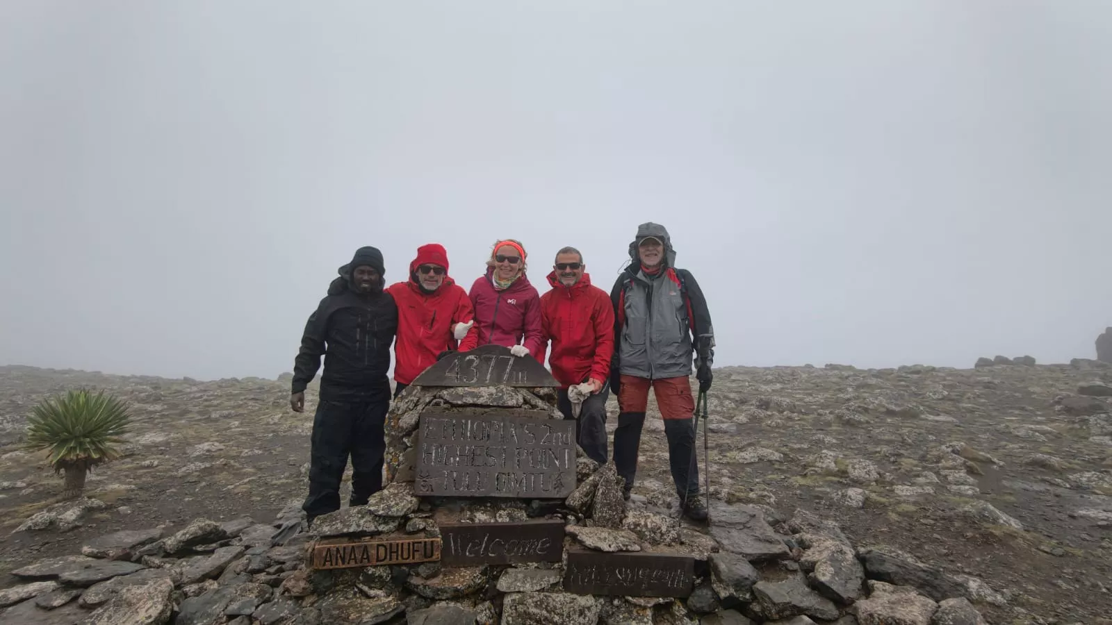 Haciendo cima en Etiopía. La solidaridad a lo más alto