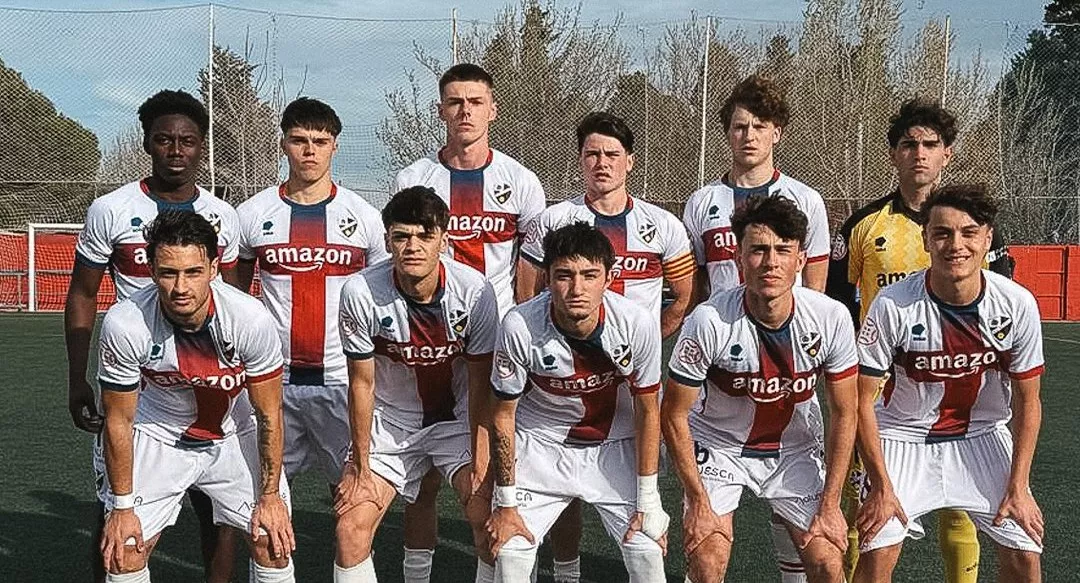 Once del Juvenil DH en su visita a Montecarlo.