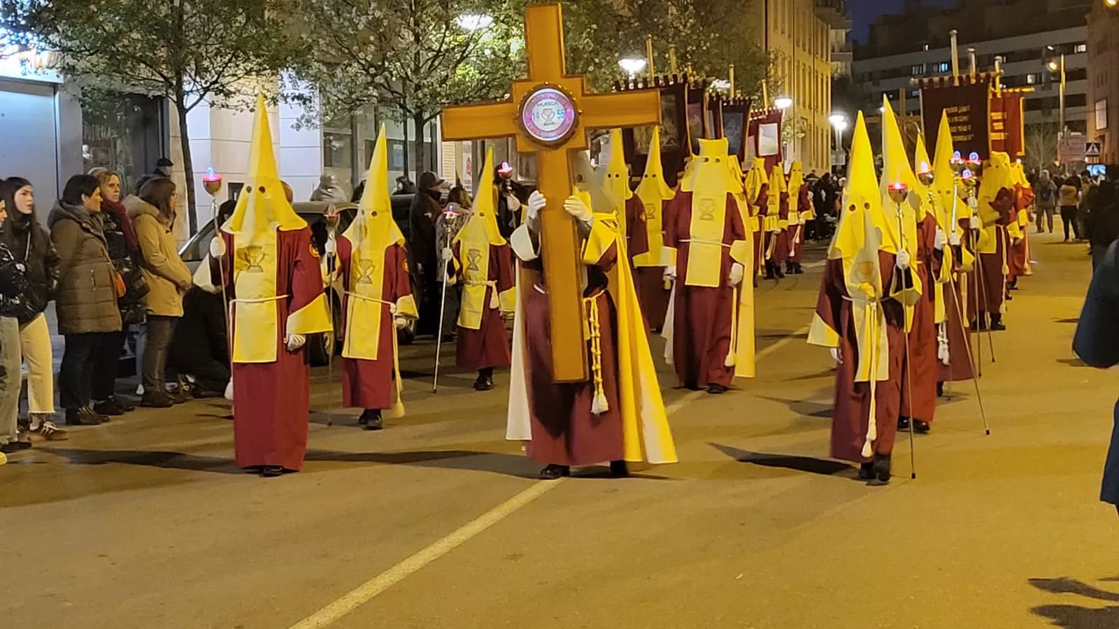 Procesión del Cenáculo de la Cofradía Salesiana del Santo Cáliz