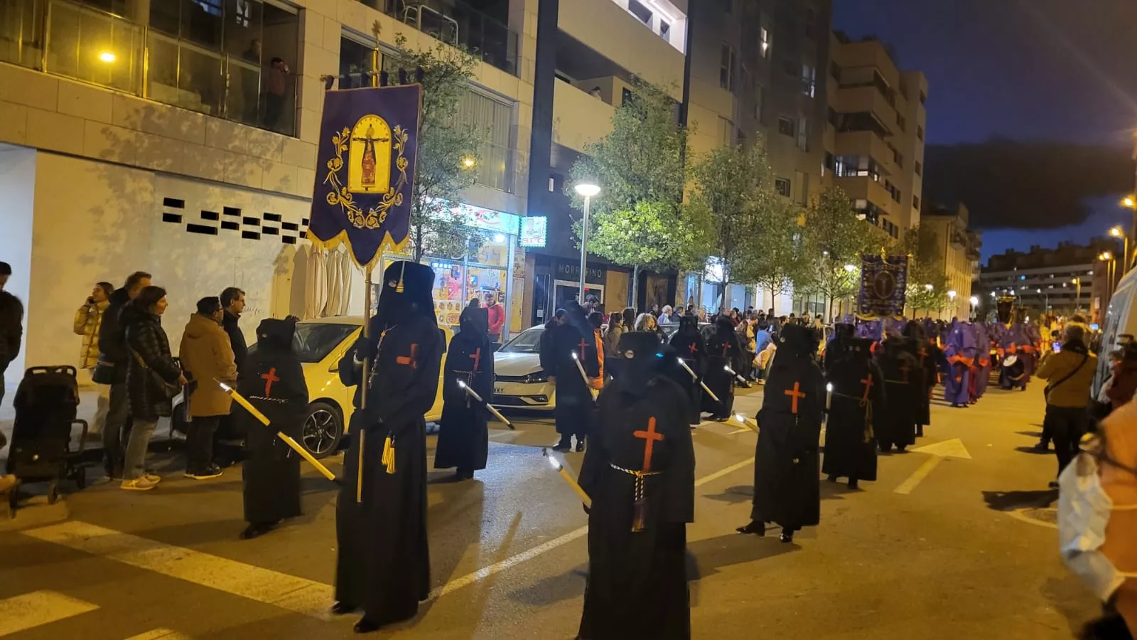 Procesión del Cenáculo de la Cofradía Salesiana del Santo Cáliz