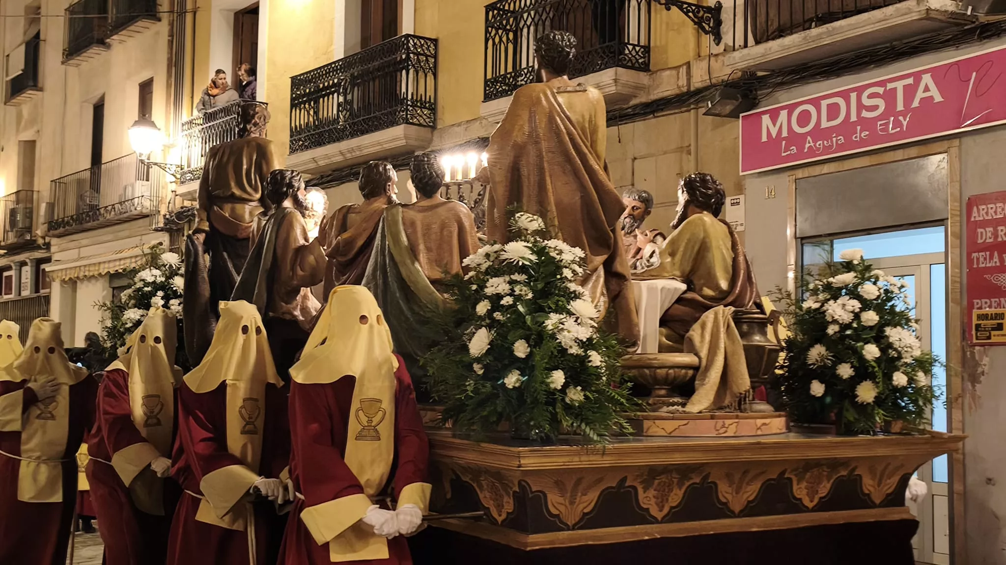 Procesión del Cenáculo de la Cofradía Salesiana del Santo Cáliz